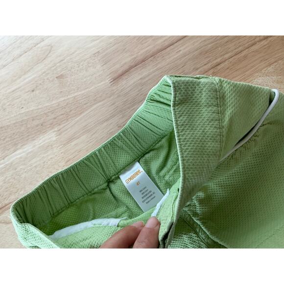 Gymboree 2010 green seersucker shorts tagged 4T - Picture 3 of 6